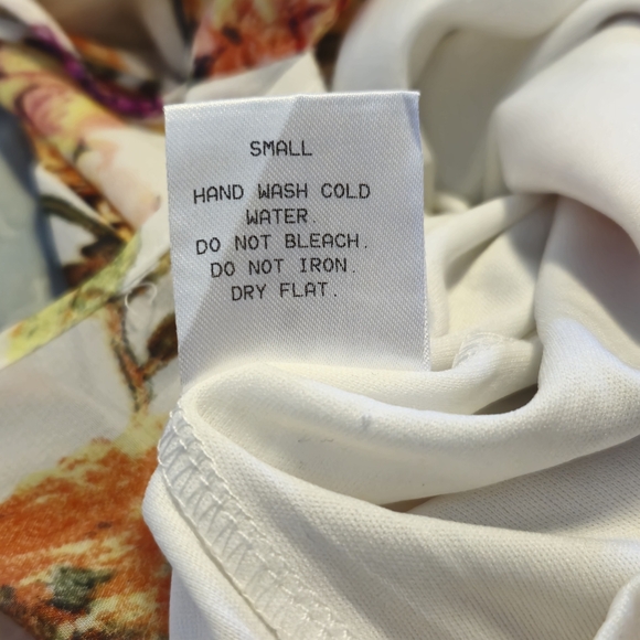 Hommage from Los Angeles summer dress, small, flowers. - Picture 10 of 13